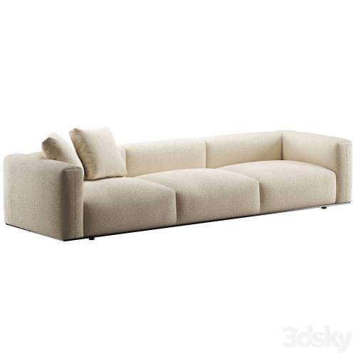 '3dsky Pro - B&B Italia Dambodue 3 seater sofa'