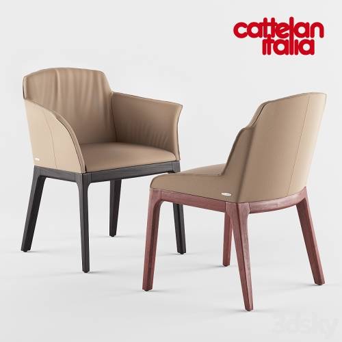 '3dsky Pro - Cattelan Italia Musa Chair'