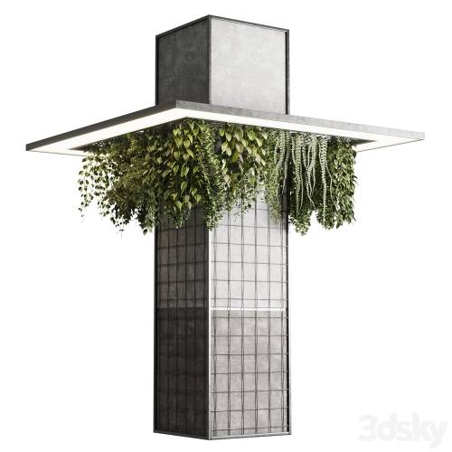'3dsky Pro - Column plant - pillar plant 05'