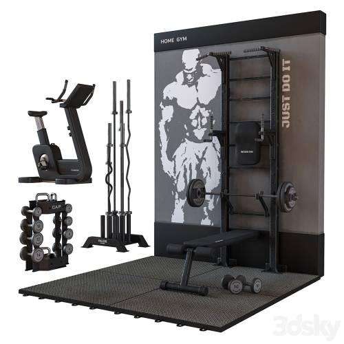 '3dsky Pro - GYM-Room-Bodybuilding'