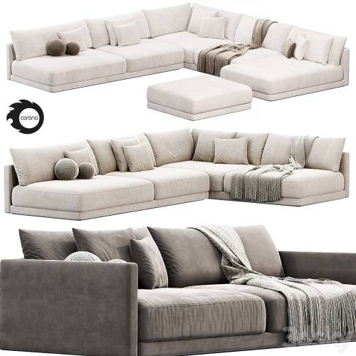 '3dsky Pro - KATARINA Modular System Sofa By Blanche, sofas'