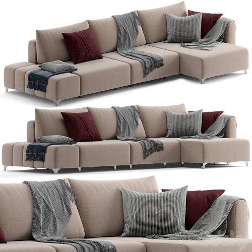 '3dsky Pro - Modular sofa MOON 161'