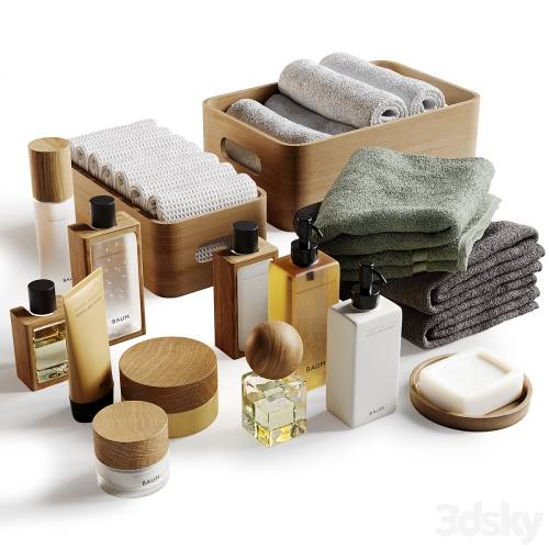 '3dsky Pro - Decorative set for bathroom_02'