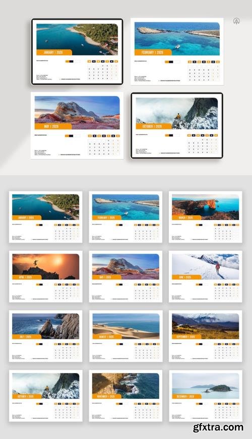 2026 Calendar Landscape Template 1666352800