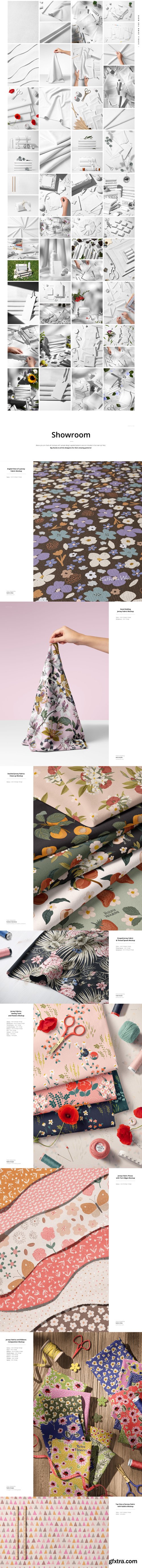 Creatsy - Fabric Factory v.8 Mockup Bundle (Jersey) - 1315805525