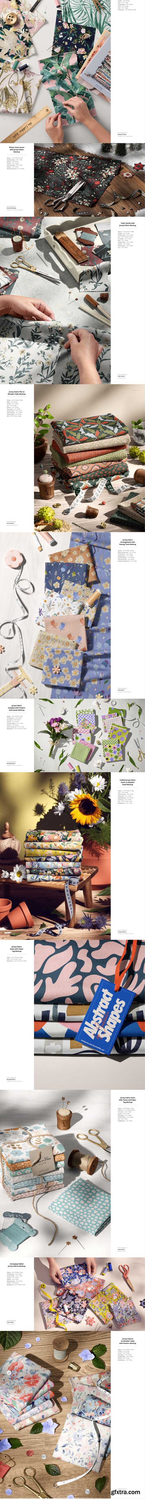 Creatsy - Fabric Factory v.8 Mockup Bundle (Jersey) - 1315805525