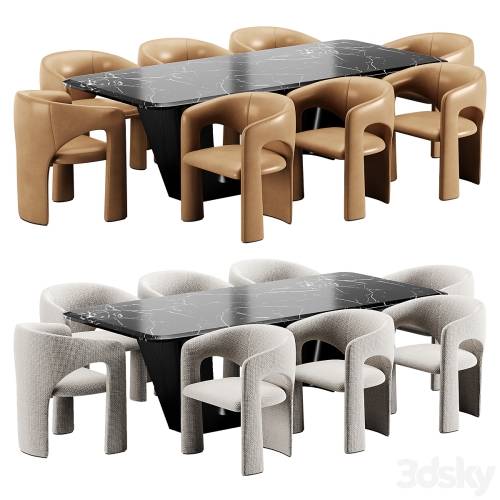 '3dsky Pro - SIENNA Dining Set'