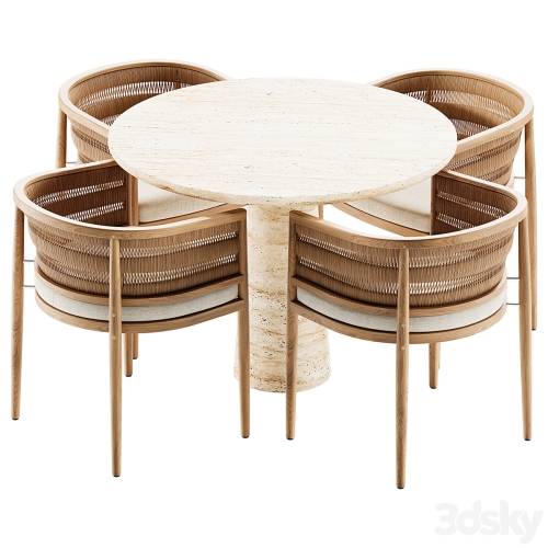 '3dsky Pro - Nusa Outdoor Dining Set'