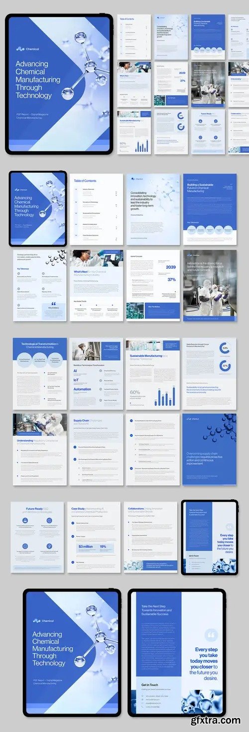 Digital Whitepaper Template for Case Study Documents, Reports & Ebook Brochures 1668762934