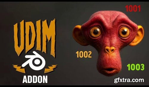 UDIM One-Click Material for Blender v1.0.1