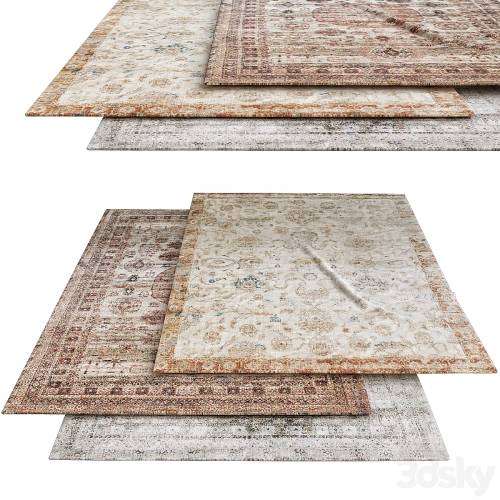 '3dsky Pro - Loloi Rugs AF-03 CHAMPAGNE'