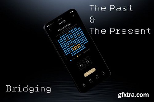 CreativeMarket - Alvera Dot-Matrix Sans Typeface