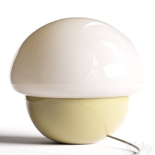 '3dsky Pro - Zara Home Oval Table Lamp'