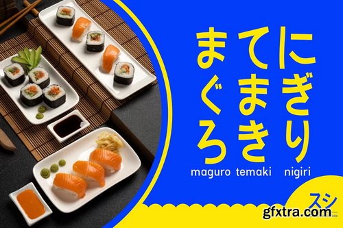 CreativeMarket - Hagumi with Katakana and Hiragana