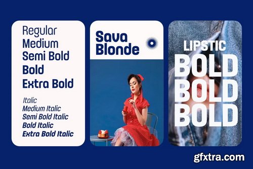 CreativeMarket - Kesradat Sans Serif Family - 16 Font