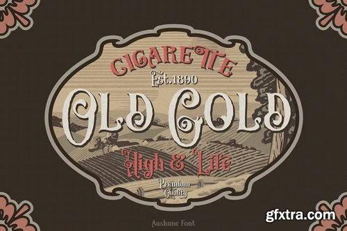 CreativeMarket - Auskane Victorian Font