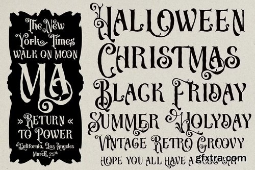 CreativeMarket - Auskane Victorian Font