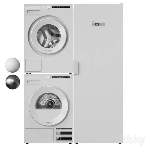 '3dsky Pro - Washing machine, dryer and drying cabinet Asko 02'