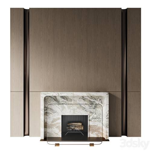 '3dsky Pro - Fireplace with marble portal SIII3' '3dsky Pro - Fireplace with marble portal SIII3'
