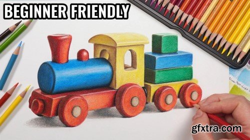Skillshare - Beginner’s Guide to Realistic Drawings with Colored Pencils: Core Techniques for Smooth Results Skillshare - Beginner’s Guide to Realistic Drawings with Colored Pencils: Core Techniques for Smooth Results