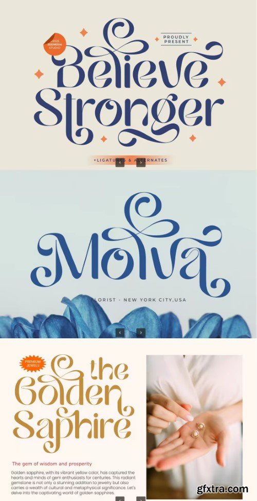 Believe Stronger Font