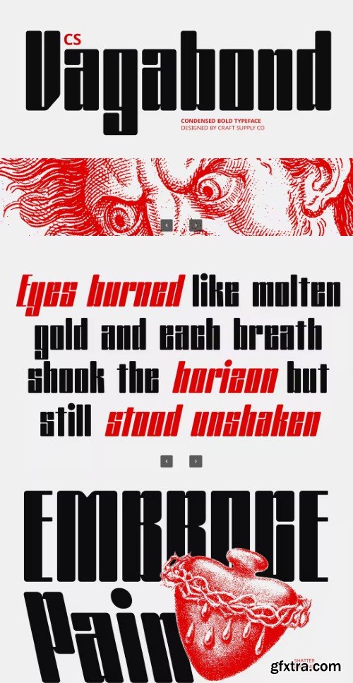 Creativemarket - Vagabond – Condensed Font