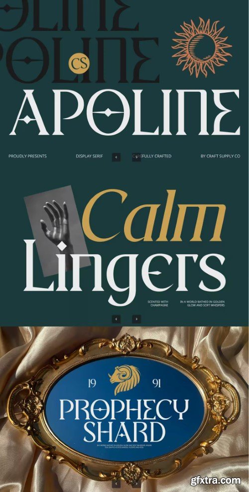 Creativemarket - Apoline – Classic Font