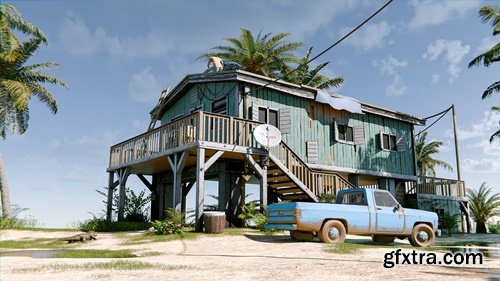 Recreated a GTA 6 Scene in Blender