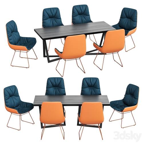 '3dsky Pro - 4union Dining set # 011'