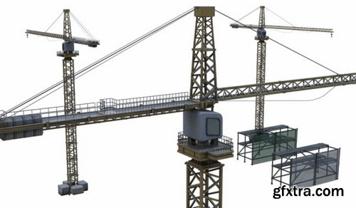 Superhivemarket - Skyline Ukiyo Modern Metropolis - Modern Cities Kitbash Greeble Assets