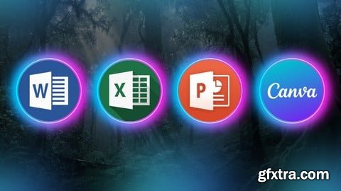 Udemy - Ms Office With Canva Word Excel Powerpoint Canva All In One