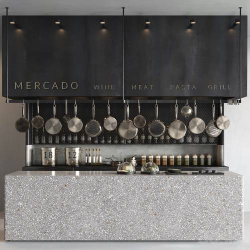 '3dsky Pro - Mercado Restaurant'