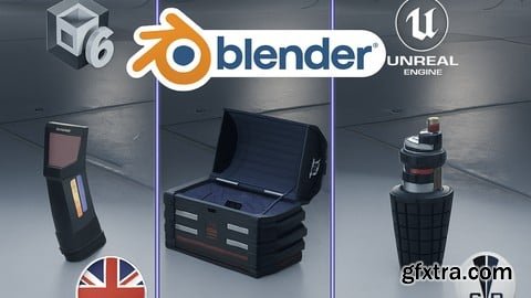 Udemy - Blender 3D – Create Props and Assets for Games Step by Step