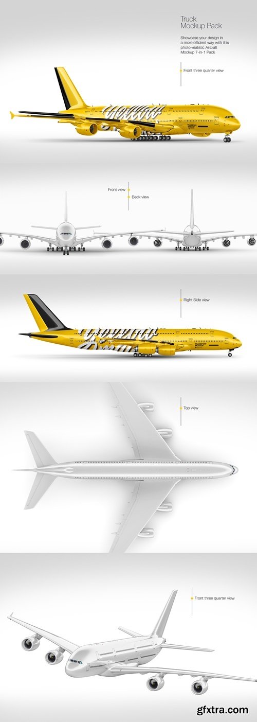 YellowImages - Aircraft Mockup Pack 33344