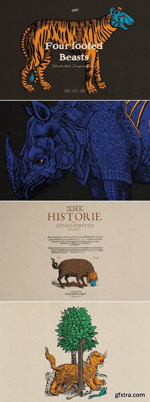 YouWorkforThem - Four Footed Beasts and Animals