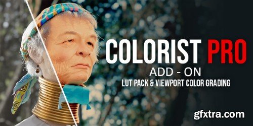 Colorist Pro - Luts & Viewport Color Grading v1.4.2 for Blender
