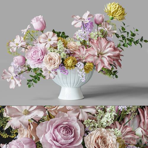 '3dsky Pro - Flower Set 032 Centerpiece'