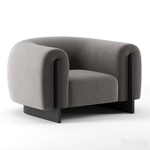 '3dsky Pro - MINUIT ARMCHAIR by STEPHANE PARMENTIER'