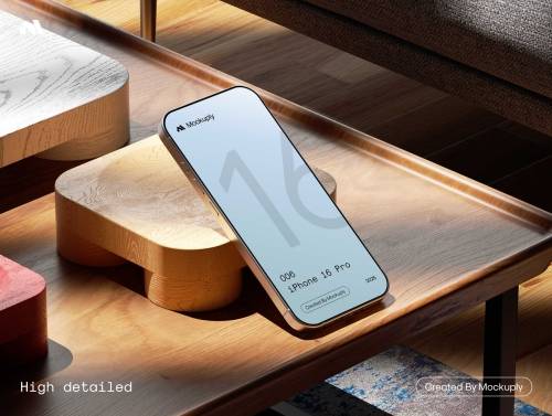 'Ultra-Realistic iPhone 16 Pro Mockup' 'Ultra-Realistic iPhone 16 Pro Mockup'
