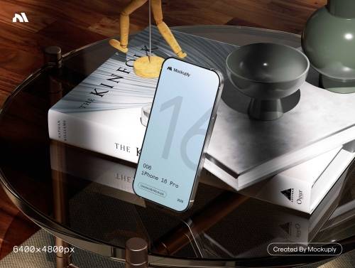 'Ultra-Realistic iPhone 16 Pro Mockup' 'Ultra-Realistic iPhone 16 Pro Mockup'