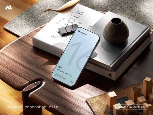 'Ultra-Realistic iPhone 16 Pro Mockup'