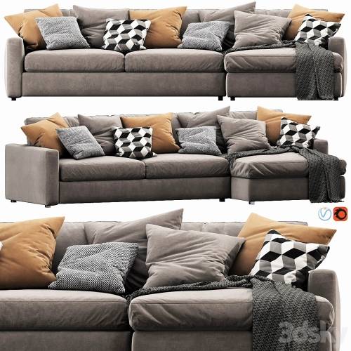 '3dsky Pro - Linteloo Fabio Chaise Lounge'