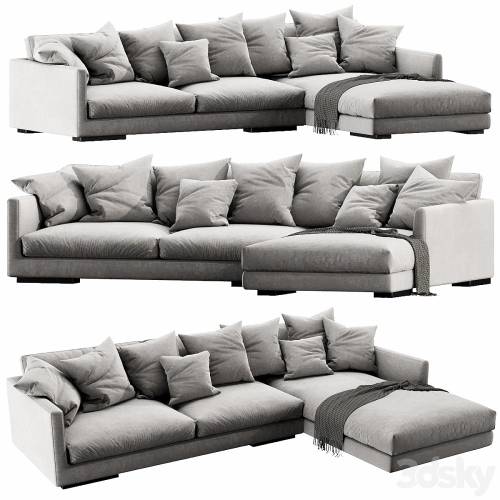 '3dsky Pro - Flexform Magnum Chaise Lounge'