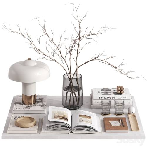 '3dsky Pro - Decorative set with Giovanni Table Lamp'