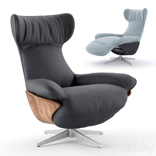 '3dsky Pro - Ilia Recliner Chair (Natuzzi)'