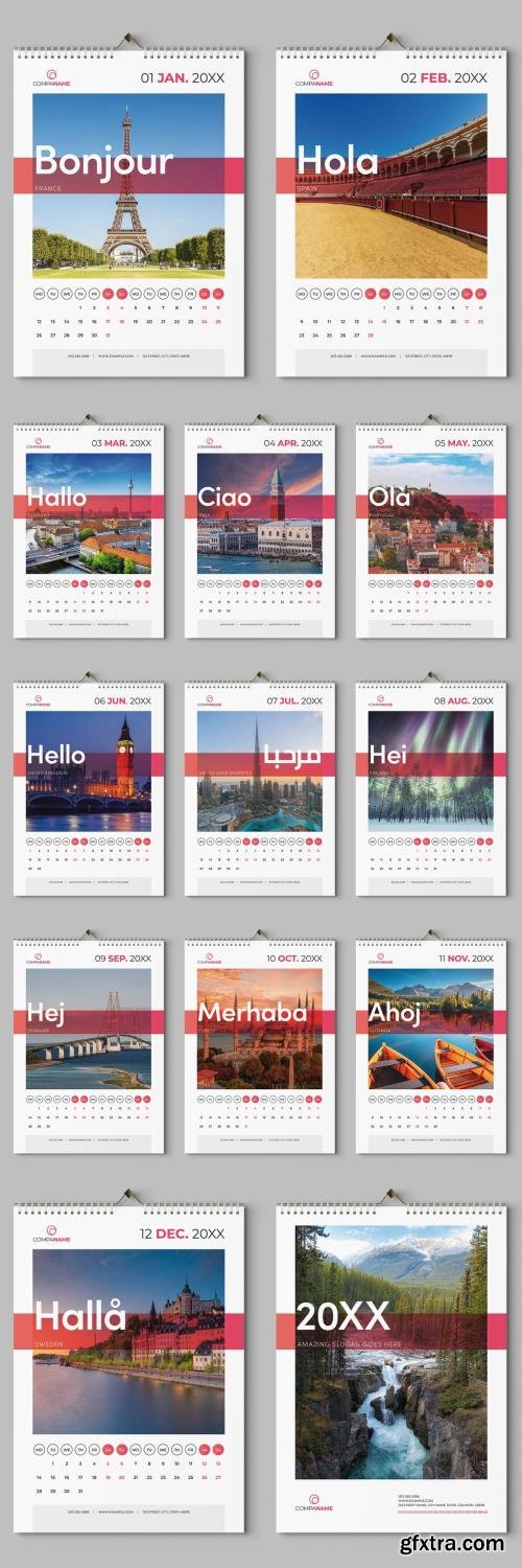 Wall Calendar with Greeting Text 1705635593 Wall Calendar with Greeting Text 1705635593