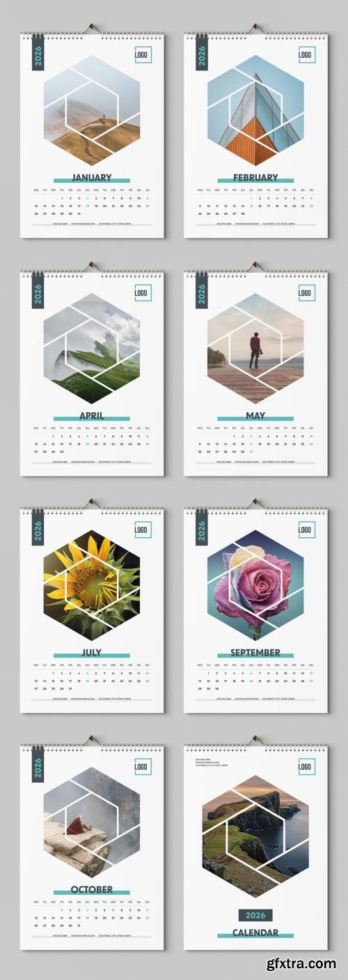 Wall Calendar Layout with Green Accents 1705634783 Wall Calendar Layout with Green Accents 1705634783