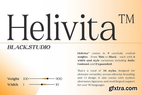 CreativeMarket - BS Helivita Modern Elegance - 54 Font
