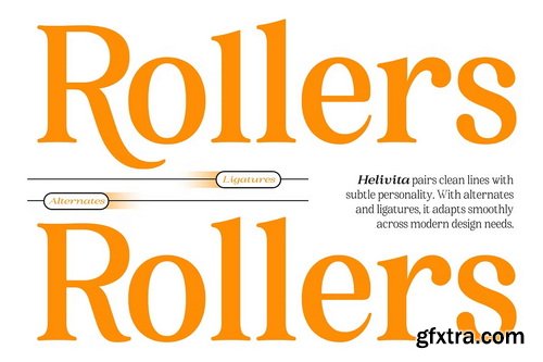 CreativeMarket - BS Helivita Modern Elegance - 54 Font