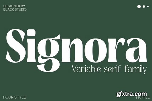CreativeMarket - Signora Classica - 110 Font